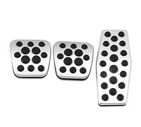 Car Pedal Cover,Pedal Cover,Car Pedal Stainless Steel Accelerator Brake Clutch Pedal Set NO Drill MT Fit Use For Vauxhall Opel Astra/Insignia 2011-2015 For Chevrolet Cruze