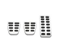 Car Pedal Cover Replacement for Kia K2 For Rio For Soul KX3 2012 2013 2014 2015 2016 2017 2018 Car Fuel Brake Rest Foot Pedals Pedal Cover Brake Clutch Pedal(1Pc LHD Rest)(RHD MT Without Rest)