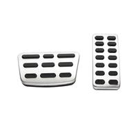 Car Pedal Cover Replacement for Kia K2 For Rio For Soul KX3 2012 2013 2014 2015 2016 2017 2018 Car Fuel Brake Rest Foot Pedals Pedal Cover Brake Clutch Pedal(1Pc LHD Rest)(RHD AT Without Rest)