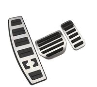 Car Pedal Cover Set, Wivplex Car Accessory Pedals Cover,for Land Rover,for Range Rover, Sport Discovery 3 4 Lr3 Lr4 Gas Accelerator Footrest Modified Pedal Pad Foot Pedal Cover(Black 1PC REST PEDAL)