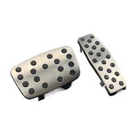 Car Pedal Covers Car Accessories Stainless Steel Accelerator Gas Brake Clutch Pedal Cover Plate For Chevrolet For Aveo For Sonic 2010-2016(Automatic 2piece)