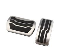 Car Pedal Covers For Bronco For Sport For CX430 2021 2022 2023 AT MT Stainless Steel Gas Brake Pedal Cover Accessories(AT)