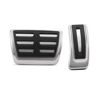 Car Pedal Covers For Cupra For Formentor 2020 2021 2022 2023 Car Pedals Accelerator Gas Brake Footrest Stainless Steel Pedal Cover Pads Pedal Pad Cover(AT Without Rest)