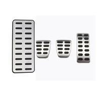 Car Pedal Covers For Hyundai Ix25 For Creta For Accent For Verna For Solaris Car Pedals Gas Accelerator Brake Clutch Footrest Pedal Cover Car Pedal Pads(4QTY MT with rest)