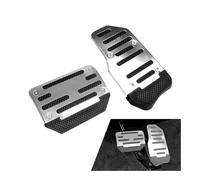Car Pedal Covers, for Jaguar F-PACE F-TYPE Coupe I-PACE XE XF XJ XK E-PACE XEL XFL Automatic Pedal Pads Non Slip Rubber No Drill Gas Brake Accelerator Pedals Anti Slip Foot Caps,A