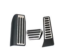 Car Pedal Covers, For Land, For Rover, For Range, For Rover, For HSE, For Vogue L323 L322 2005-2012 AT Gas Brake Fuel Footrest Pedals Cover Pedal Rubber Pads(White)