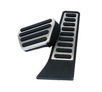 Car Pedal Covers, For Land, For Rover, For Range, For Rover, For HSE, For Vogue L323 L322 2005-2012 AT Gas Brake Fuel Footrest Pedals Cover Pedal Rubber Pads(White)