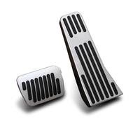 Car Pedal Covers For Mazda 3 BP CX30 CX50 CX60 CX70 CX90 MX30 2019-2025 Aluminium Footrest Dead Brake Gas Pedal Pad Cover(Silver (Brake Gas))