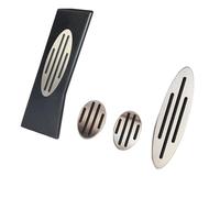 Car Pedal Covers For MINI For Cooper For One For Hatch For JCW R50 R52 R53 R55 R56 R60 R61 F54 F55 F56 Car Brake Clutch Foot Rest Gas Pedal(Manuel Pedal 4PCS)