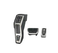 car pedal covers For Seat Leon 5F Mk3 2012-2021 RHD Car Styling Fuel Brake Dead Pedal Cover Auto Accessorie Pedal Set(Style2Automatic 3pcs)