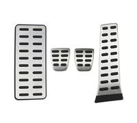 Car pedal covers suitable fits for Hyu&ndai Sonata, Santa Fe, Tucson IX35, I40, Elantra, Kia Sorento, Sportage, Optima K3, and K5 (2010-2015 models). (1 piece, black) (Punch (AT) A)(Punch (AT) B)