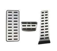 Car pedal covers suitable fits for Hyu&ndai Sonata, Santa Fe, Tucson IX35, I40, Elantra, Kia Sorento, Sportage, Optima K3, and K5 (2010-2015 models). (1 piece, black) (Punch (AT) A)(1pcs Black)