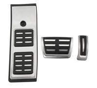 Car Pedal Non-Slip For Q5 80A 2018-2021 2020 LHD AT MT Accessories Car Pedals Stainless Steel Gas Brake Rest Pedal Cover Pads Patrs Foot Pedal Pads(AT With Rest)
