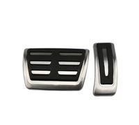 Car Pedal Non-Slip For Q5 80A 2018-2021 2020 LHD AT MT Accessories Car Pedals Stainless Steel Gas Brake Rest Pedal Cover Pads Patrs Foot Pedal Pads(AT Without Rest)