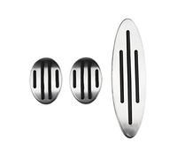 Car Pedal Pad For MINI For Cooper For Hatch For Countryman For JCW R56 R60 R61 F54 F55 F56 Car Pedals Gas Brake Clutch Rest Pedal Accessories Pedal Cover Set(3Pcs MT)