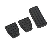 Car Pedal Pad Kit, 3 Pcs Car Rubber Pedal Pad and Brake Pedal Pad and Accelerator Pedal Pad Replacement for T4 1990 to 2003 Car Pedals