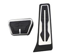 Car Pedal Pad Kit For BMW For 5-Series For G30 G31 2017 Stainless Steel Car Accelerator Pedal Brake Pedals Cover Rest Pedals Car Pedal Pads(AT 2 pc)