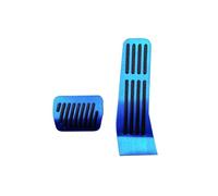 Car Pedal Pads Car Accessories Foot Rest Pedal Brake Pedals Cover Accelerator For Mazda 3 For BP CX30 CX50 MX30 CX60 2019-2024 Car Pedal Pads(Footrest 1pcs Blue)