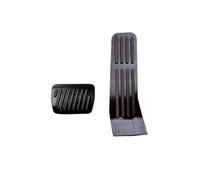 Car Pedal Pads Car Accessories Foot Rest Pedal Brake Pedals Cover Accelerator For Mazda 3 For BP CX30 CX50 MX30 CX60 2019-2024 Car Pedal Pads(Footrest 1pcs Black)