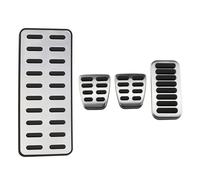 Car Pedal Pads compatible with Kia K2 For Rio For KX For CROSS For XCEED For Cerato KX3 KX7 For Forte Car Gas Brake Clutch Pedal Cover Clutch Pedal Cover (Color : MT WITH REST)(MT WITH REST)