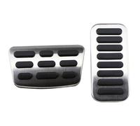 Car Pedal Pads compatible with Kia K2 For Rio For KX For CROSS For XCEED For Cerato KX3 KX7 For Forte Car Gas Brake Clutch Pedal Cover Clutch Pedal Cover (Color : MT WITH REST)(AT WITHOUT REST)