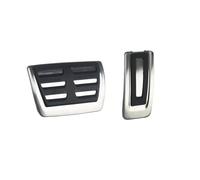 Car Pedal Pads Compatible With Skoda For KAMIQ Combi SCALA Octavia Rapid Superb Karoq 2017 2018 2019 2020 Stainless Steel Pedal Cover(AT)