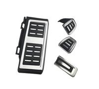 Car Pedal Pads Compatible With Skoda For KAMIQ Combi SCALA Octavia Rapid Superb Karoq 2017 2018 2019 2020 Stainless Steel Pedal Cover(MT With Rest Pedal)