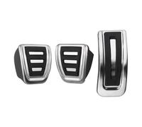 Car Pedal Pads For A1 A3 TT Car Pedals Pedal Cover Accessory Rubber Brake Pedal(3Pcs MT)