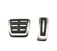 Car Pedal Pads For A4 B9 Gas Brake Foot Rest Pedal Cover Accelerator RHD AT Stainless Steel Car Pedal clutch Pedal Pads(2 pcs)