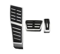 Car Pedal Pads For A5 B8 2007-2015 For A4 B8 8K 2008-2015 AT Gas Fuel Brake Footrest Pedals Pads Parts RHD Car Pedal Cover Car Pedal Pads(AT with Rest)