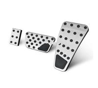 Car Pedal Pads For Dodge For Ram 1500 For Classic 2500 3500 Stainless Steel Foot Parking Brake Gas Pedal Pad Cover Kit