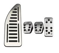 Car Pedal Pads For Focus 2 3 MK2 MK3 For Kuga For Escape RS ST 2005-2020 Clutch Gas Brake Pedal Set Pads Rubber Brake Pedal(MT With Rest)