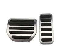 Car Pedal Pads For Land For Rover For Range For Rover Sport For Discovery 3 4 Lr3 Lr4 AT Gas Brake Foot Rest Pedals Cover Rubber Brake Pedal(2Pcs AT)
