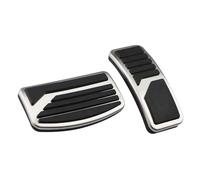 Car Pedal Pads For Mitsubishi for Pajero 3 for Outlander for Lancer X for Eclipse for Cross Rubber Stainless Nonslip Pad AT Rubber Brake Pedal