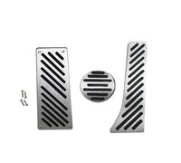 Car Pedal Pads For Smart Forfour For Fortwo W451 2007-2014 Car Foot Pedals Gas Accelerator Brake Stainless Steel Pedal Cover Pads Car Pedal Pads(3 Pcs)