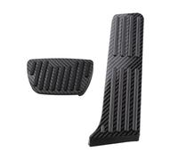 Car Pedal Pads For Toyota for RAV4 XA50 2019-2022 Gas Pedal Brake Pedal Non-Drilling Cover Footrest Pad Rubber Brake Pedal(AT pedal 2pcs)