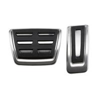 Car Pedal Pads For VW For E-UP 2015-2021 Car Pedals AT MT LHD RHD Gas Brake Cluth Protection Cover clutch Pedal Pads(AT)