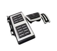 Car Pedal Pads For VW For Golf VII 7 7.5 For MK7 Van For Variant 2013-2016 2017 2018 2019 2020 Car Accelerator Brake Pedal Cover Accessories Pedal Pad Kit(Footrest AT 3pcs)