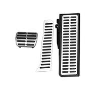 Car Pedal Pads For VW For Jetta Mk5 For Golf 5 6 For Scirocco CC For Rabbit EOS For Tiguan Car Pedals Foot Rest Pedal Cover(AT With Rest)