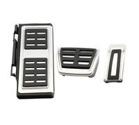 Car Pedal Pads Replacement for VW For T-roc For Troc 2017 2018 2019 2020 2021 Accessories Stainless Steel AT MT Car Pedal Cover Auto Pedals Pad Car Pedal(1pc Gas Pedal)(AT With Rest)