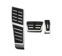 Car Pedal Pads RHD Car Pedal Cover AT Gas Fuel Brake Footrest Pedals Pads Parts For Q5 8R 2005-2017 For A6 C7 Car Pedal Pads(AT with Rest)
