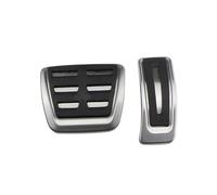 Car Pedal Pads RHD Car Pedal Cover AT Gas Fuel Brake Footrest Pedals Pads Parts For Q5 8R 2005-2017 For A6 C7 Car Pedal Pads(AT without Rest)