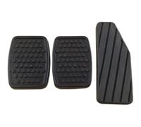 Car Pedal Protective Cover For Suzuki MT Pedals Car Pedal Replacement | Solid Rubber Pedal Pads, OEM Replacement MT 3pcs Anti-slip Wear Resistant Set
