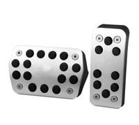 Car Pedal Protective Cover No Drill Stainless Steel Pedal Covers For Focus For MK2 For MK4 For Kuga For Escape For RS For ST AT MT Car Pedal Replacement