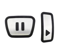 Car Pedal Protective Cover Stainless Steel Pedal Covers For VW For ID3 For ID4 For ID5 For ID6 For MK7 For MK8 For Buzz AT LHD Anti-Slip No Drill Car Pedal Replacement