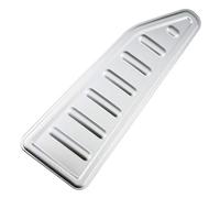 Car Pedal Protective Cover Stainless Steel Pedal Covers With Footrest For Jeep For Renegade 2015-2022 AT LHD RHD Anti-Slip No Drill Car Pedal Replacement