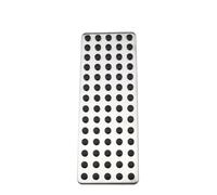 Car Pedal Replacement Stainless Steel Pedal Covers for Benz for C E S GLK CLS SL for W203 W204 W210 W211 W212 AT MT LHD No Drill Car Pedal Protective Cover