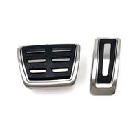 Car Pedal Replacement Stainless Steel Pedal Covers For VW For Golf7 For MK7 For Passat For B8 For Arteon For Tiguan RHD AT MT No Drill Car Pedal Protective Cover