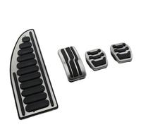 Car Pedal Stop Pad, For Everest, For Endeavour, For Raider, For Ranger 2016 2017 2018 2019 2020 2021Stainless Steel Car Gas Pedals Fuel Brake Pedal Pads Cover