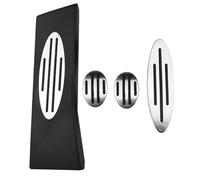Car Pedal Stop Pad, For MINI, For Hatch, For Cooper R50 52 53 2001~2008 Gas Accelerator Brake Stainless Steel Non-slip No Drilling Pedal Pads